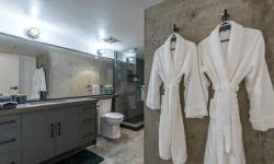 Industrial Bathroom Design from LA County