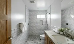 Transitional Bathroom Design LA